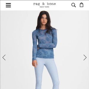 Rag & bone Valencia long sleeve sz L